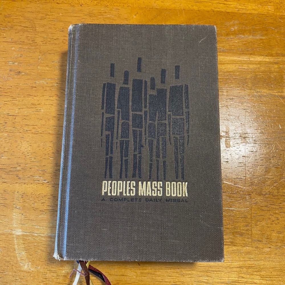 World Library Peoples Mass Book Daily Missal 1966 Good Catholic Liturgy